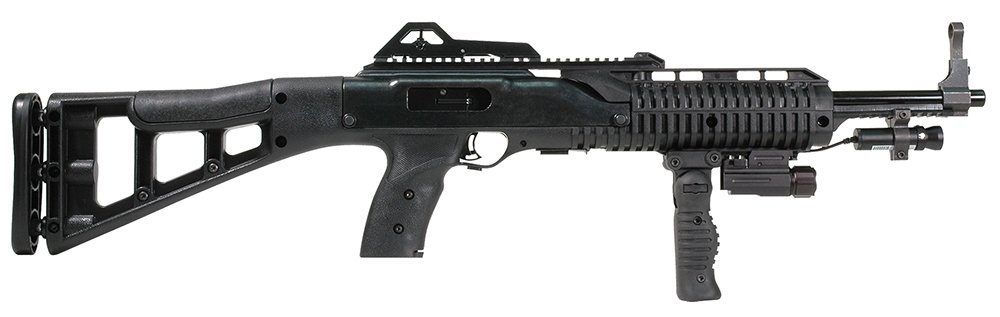 Hi-Point 995TS FG FL LAZ 9mm Carbine 16.5" Black w/Grip, Light, Laser - Hi-Point Firearms - 9mm Luger