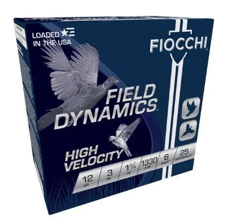Fiocchi 123HV6 Field Dynamics High Velocity 12Gauge 3" 1 3/4oz 6Shot... - Fiocchi - 12 Gauge