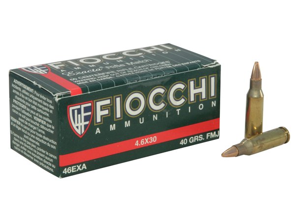 Fiocchi 46EXA Range Dynamics 4.6x30mm H&K 40 gr FMJ - 50/20 - Fiocchi - 4.6X30mm