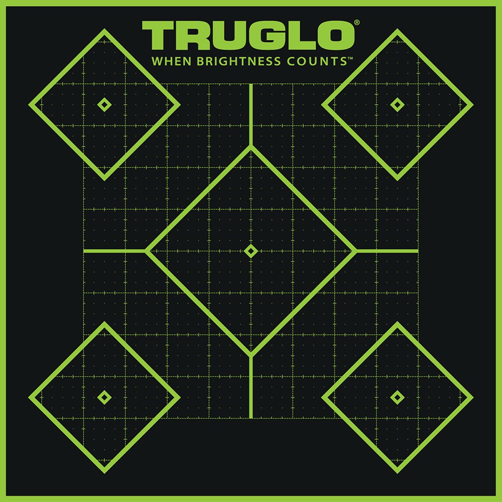 TRU Ball Tru-See Splatter Target 12x18 5-Diamond 6-Pack 12" X 18" - TRU Ball - 12" X 18"