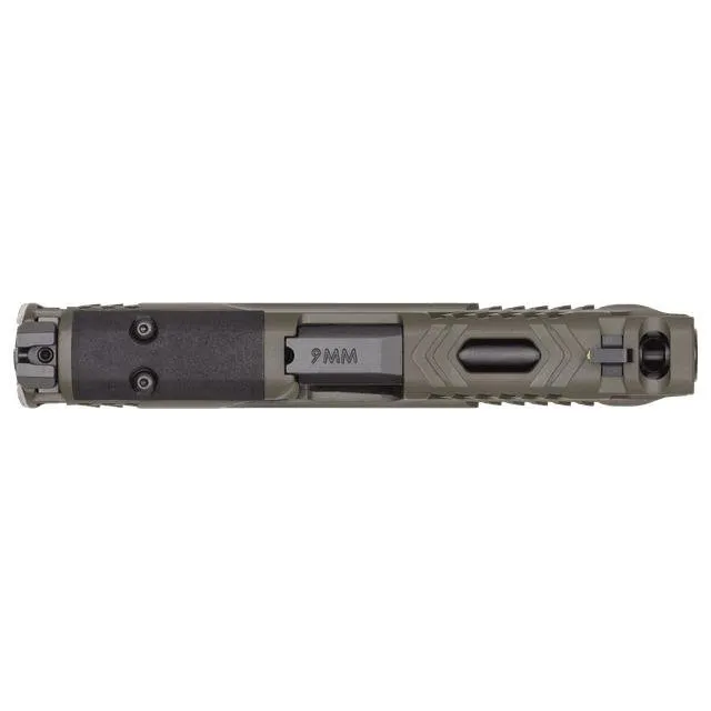 Smith & Wesson 14557 M&P9 M2.0 Carry Comp Slide OD Green Optic Ready - Smith & Wesson for sale at Smoke Wagon Firearms