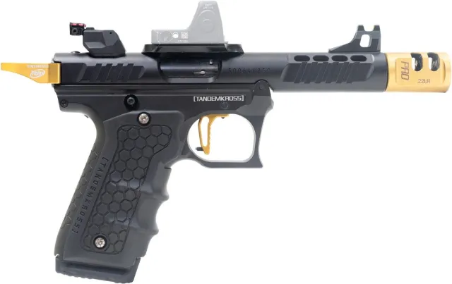 TandemKross FA26N0458BBG2 Mark IV 22/45 Lite .22 LR 4.5 In 10+1 Black Gold