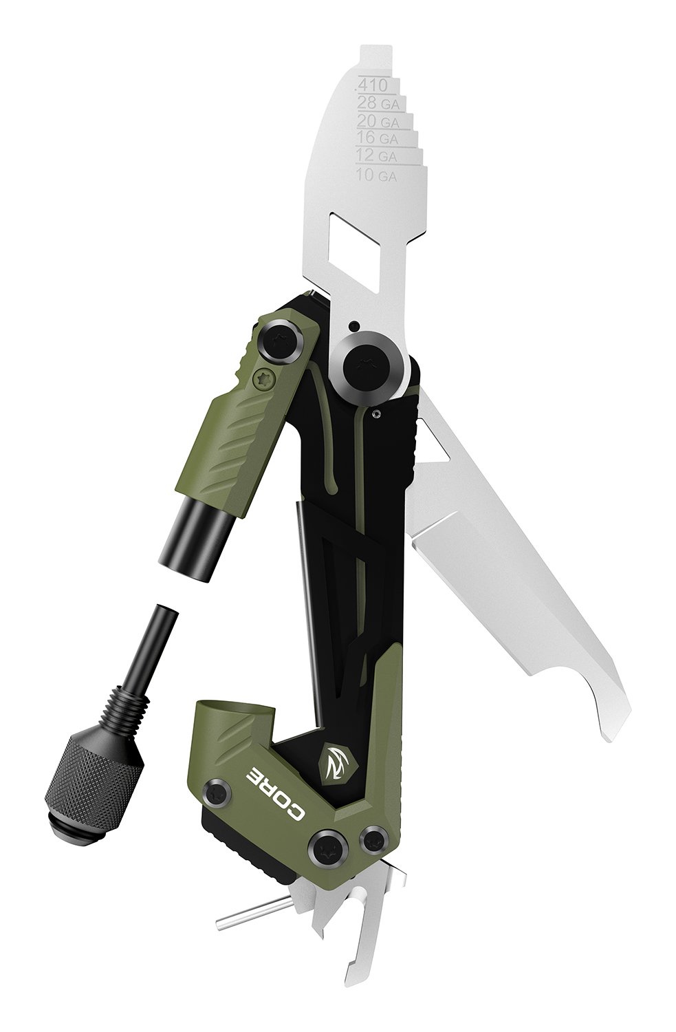 Buy Real Avid AVGTCORSG Core Gun Tool Shotgun Olive Green-Black Stainless Steel online