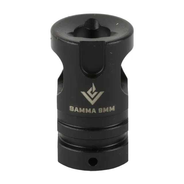 VG6 Precision APVG200027A GAMMA 9mm Muzzle Brake BlackNitride 1/2"-28