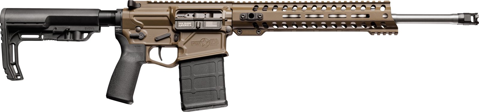 POF 01740 ROGUE RFLE DI 16 11M RAIL 308 PBRN - POF USA - 308 Win