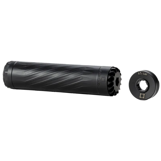 Anechoic X45B .458 Win Mag Black Titanium 1.62 In 5/8 In x24 1252