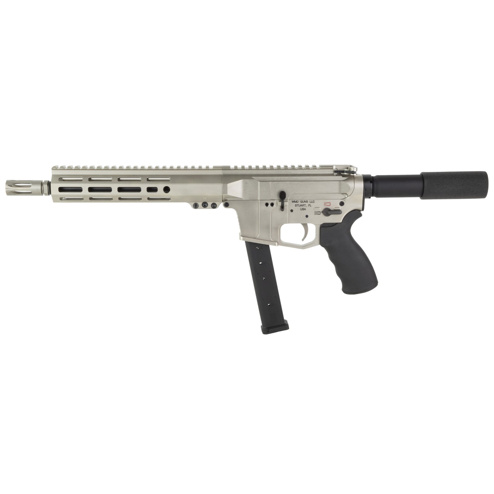 WMD Guns AR Pistol 9mm 1-9MMPISTOL-01 - WMD Guns - 9mm Luger (9x19 Parabellum)