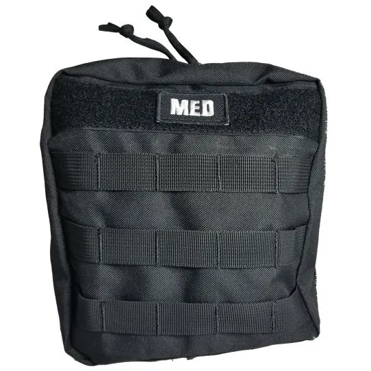 Elite First Aid FA185B-FAK Black GP IFAK with MOLLE Straps