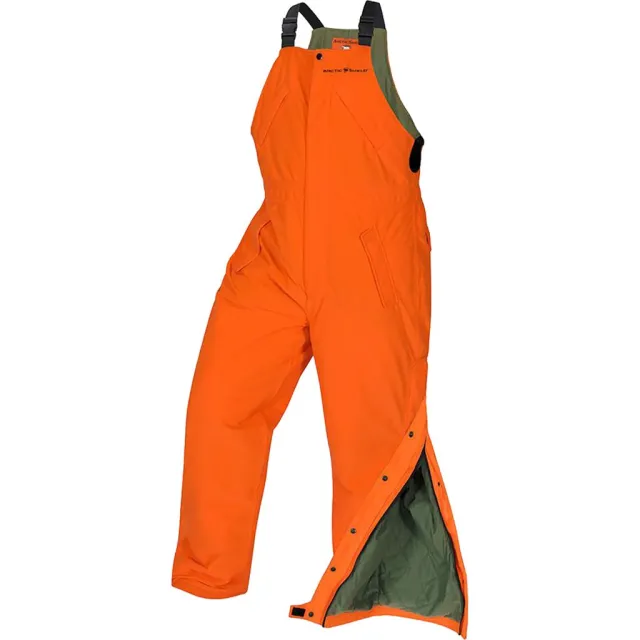 Arctic Shield Classic Elite Bibs - Blaze Orange, Large