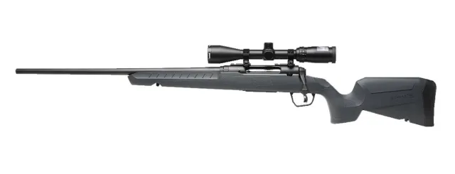 Buy Savage 32251 Axis 243 Rifle 4+1 Matte Black Gray Synthetic Stock online
