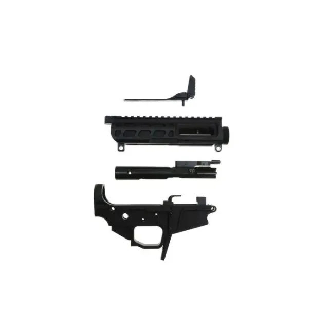 Wraithworks WARSCORP9 Builders Set Black, Side-Charging, 9mm, AR Platform