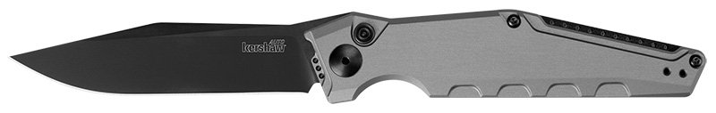 Kershaw 7900GRYBLK Launch 7 Gray Aluminum CPM154 3.75" Blade Knife - Kershaw