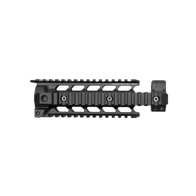 Strike Industries M4 Quad Rail Handguard Fits AR/M4 8.49" Aluminum Black - Strike Industries