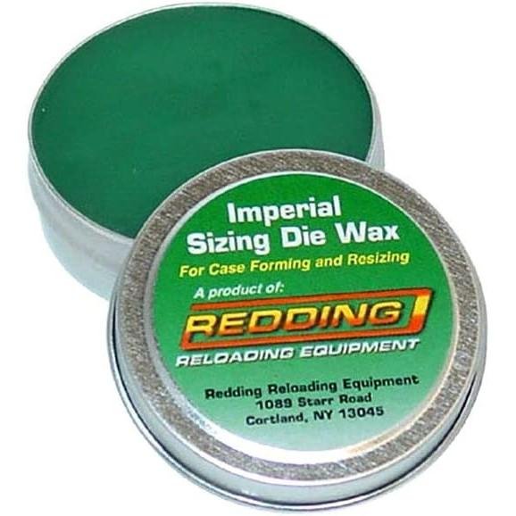 Redding Reloading Equipment Imperial Sizing Die Wax Green 2 oz - Redding Reloading Equipment