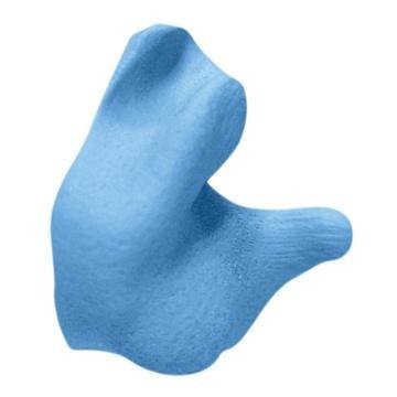 Buy Radians CEP002-B Custom Molded Earplugs NRR 26 dB Blue Soft Silicone online