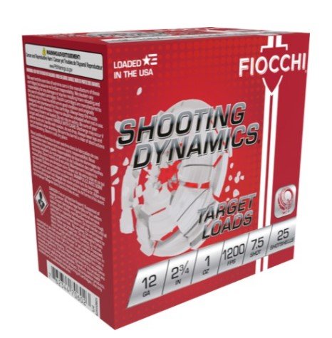 Buy Fiocchi 12ga 2.75" 1oz #7.5 Target Shotshell Ammo 25rds online