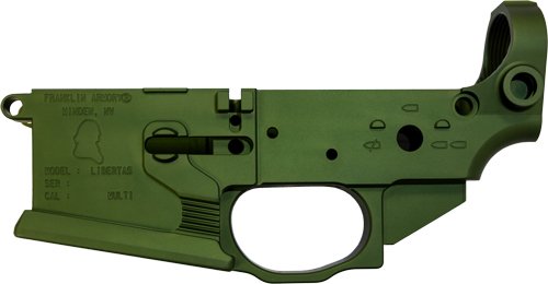 Franklin Armory LIBERTAS Billet Stripped Lower Receiver - OD Green - Franklin Armory