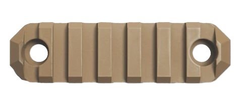 Grovtec SW366 MLOK Rail 7 Slot Coyote Tan Tactical - Grovtec