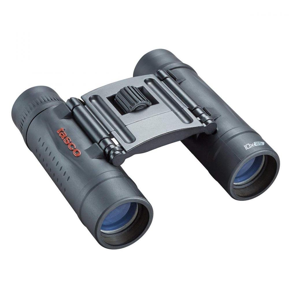 Tasco 10x25mm Essentials Compact Binocular Roof Prism Blue Md: - Tasco