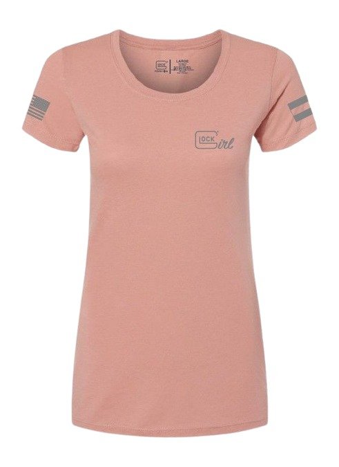 Buy Glock AP96363 Glock GIRL FLAG TEE M PINK online