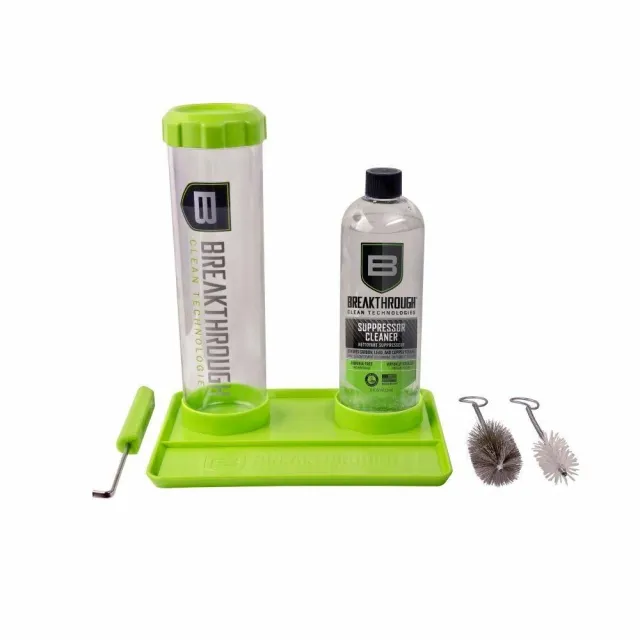 Buy Breakthrough BT-SCK Suppressor Cleaning Kit 16oz with Soaking Tube & Brushes online