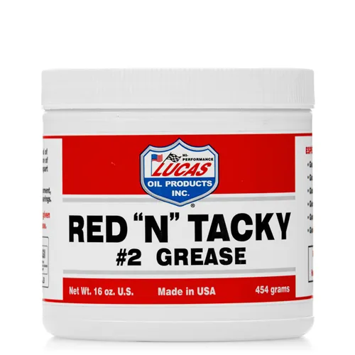 Lucas Oil Red N Tacky Grease Multi-Purpose Lubricant Water-Resistant - Lucas Oil