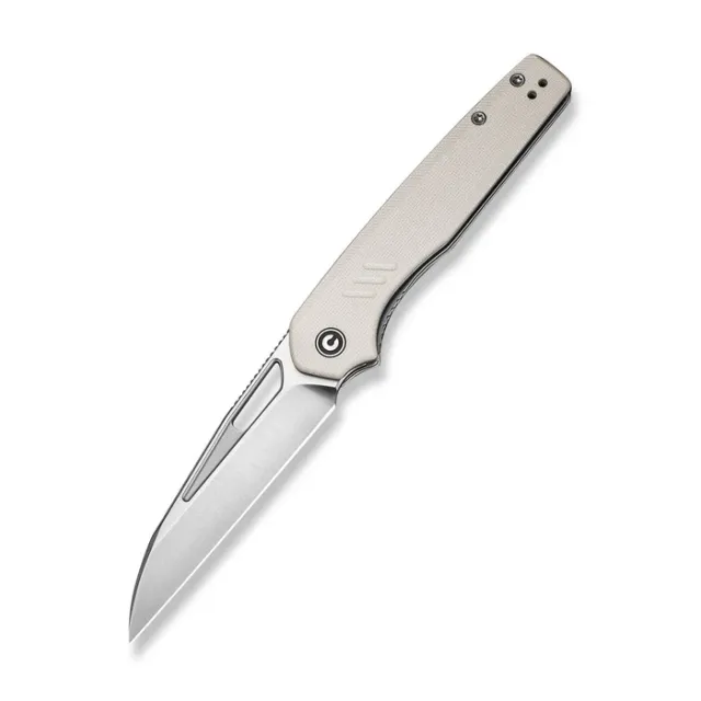 Guile Front Flipper & Thumb Hole Knife Ivory G10 Handle - CIVIVI Knives