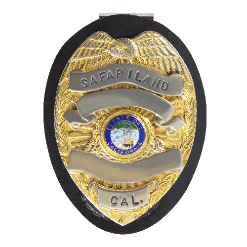 Safariland 7350-03 Badge Holder Teardrop Clip-On 1101967 - Safariland