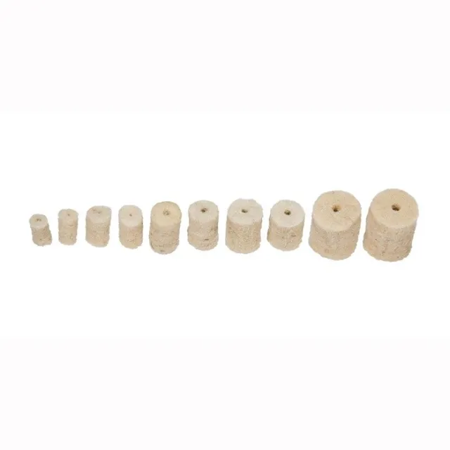 Tipton 270 Caliber 7mm Felt Cleaning Pellets 50 Count Nickel Jag