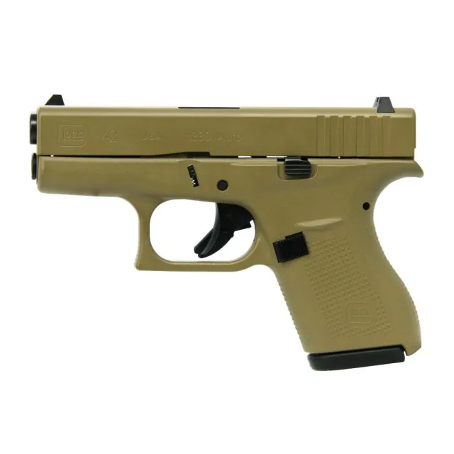 Buy Glock UI4250201 FDE Subcompact .380 ACP Handgun 3.25" Barrel 6-Rd online