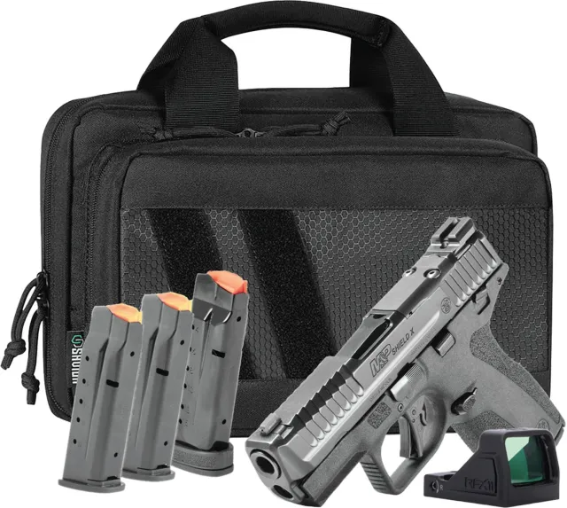 Smith and Wesson 14955 M&P9 Shield X 9mm 3.6" Black Armornite Semi-Auto