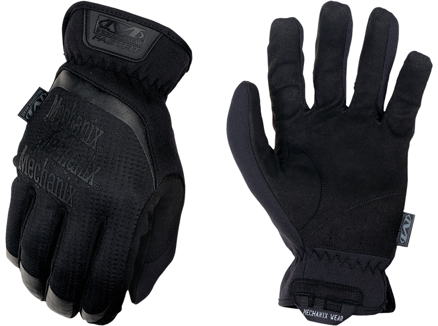 Mechanix Wear FFTAB-55-011 FastFit Covert Touchscreen Gloves XL Black - Mechanix Wear