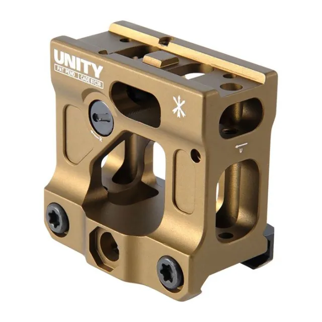 Unity Tactical FSTMICF Fast Micro Mount, Flat Dark Earth, 7075 T6 Aluminum - Unity Tactical
