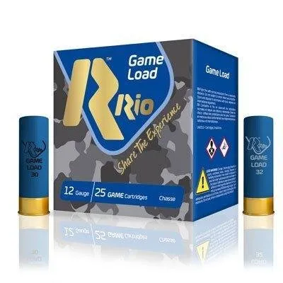 Rio Top Game Shotshells 12 ga 2-3/4 1-1/4 oz #7.5 1250 fps 25/ct