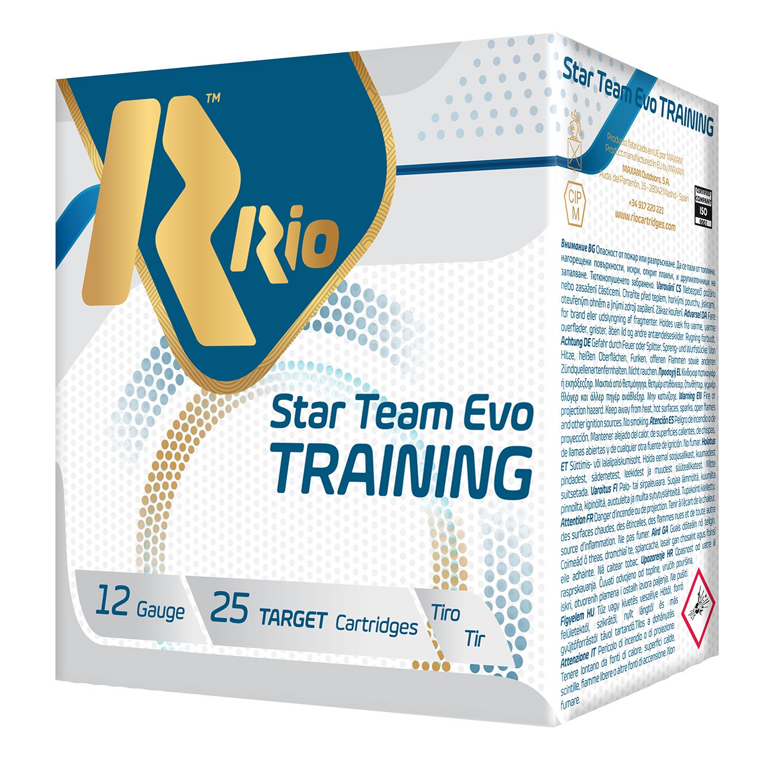 Buy Rio Ammunition Star Team Training STT24LT8 12Ga 2.75 In 7/8Oz online