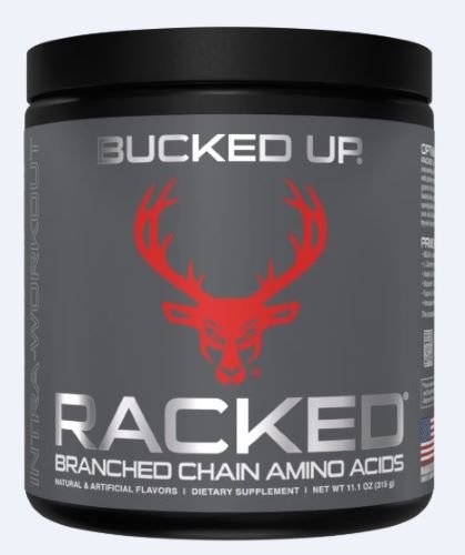 Buy Bucked Up Racked BCAA Blood Raz 30 Serving Tub online