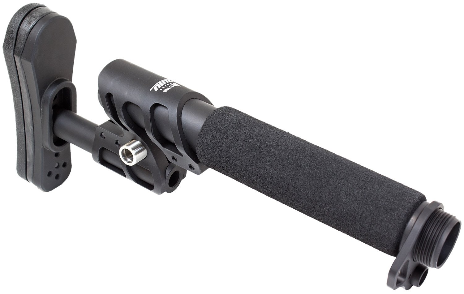 Odin Works Zulu 2.0 Adjustable Stock Kit Black Fits AR15 OS-ZULU-KIT-BLK - Odin Works