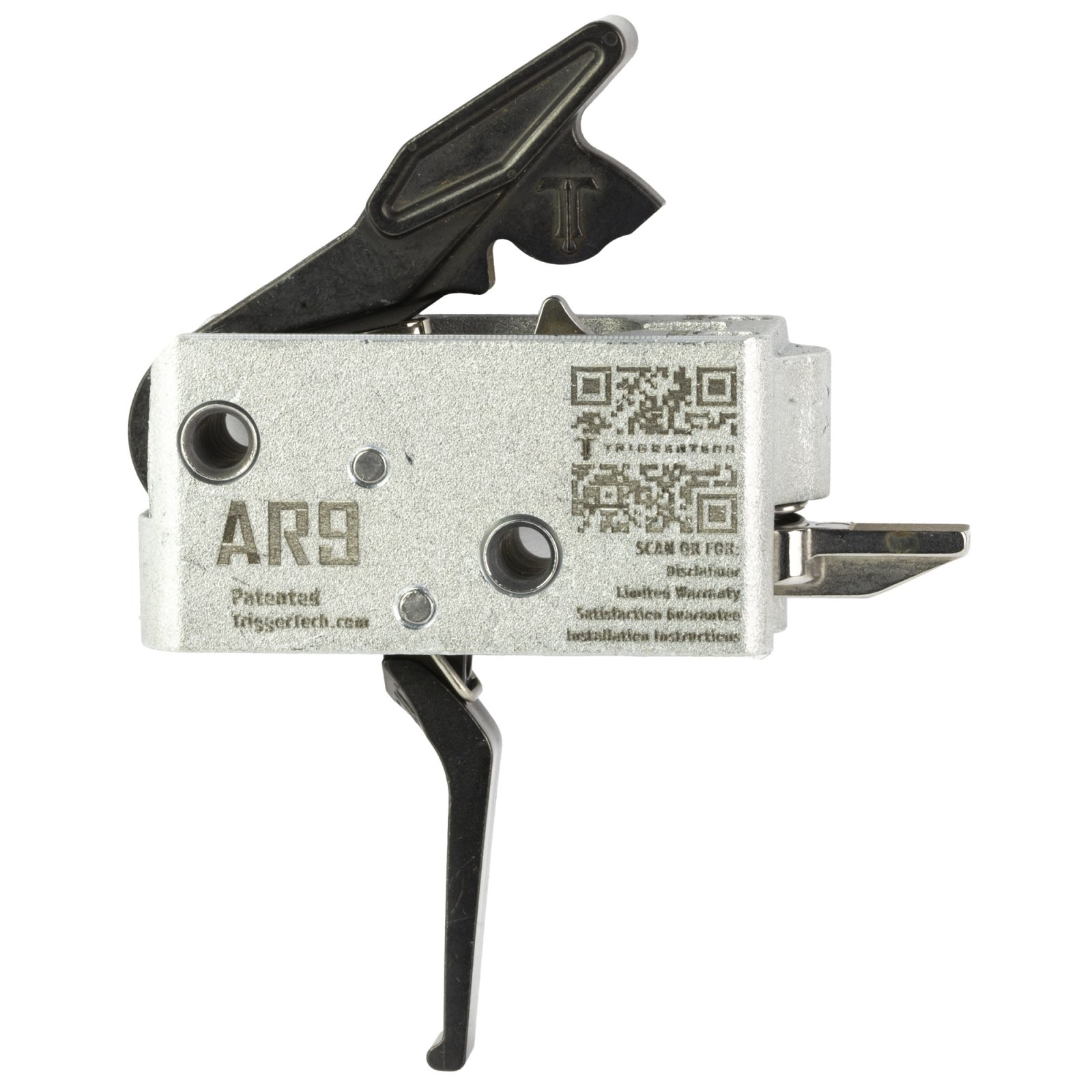 Buy TriggerTech AH9TDB33NNF AR-9 Duty Flat Trigger 3.5 lbs Two-Stage Stainless online