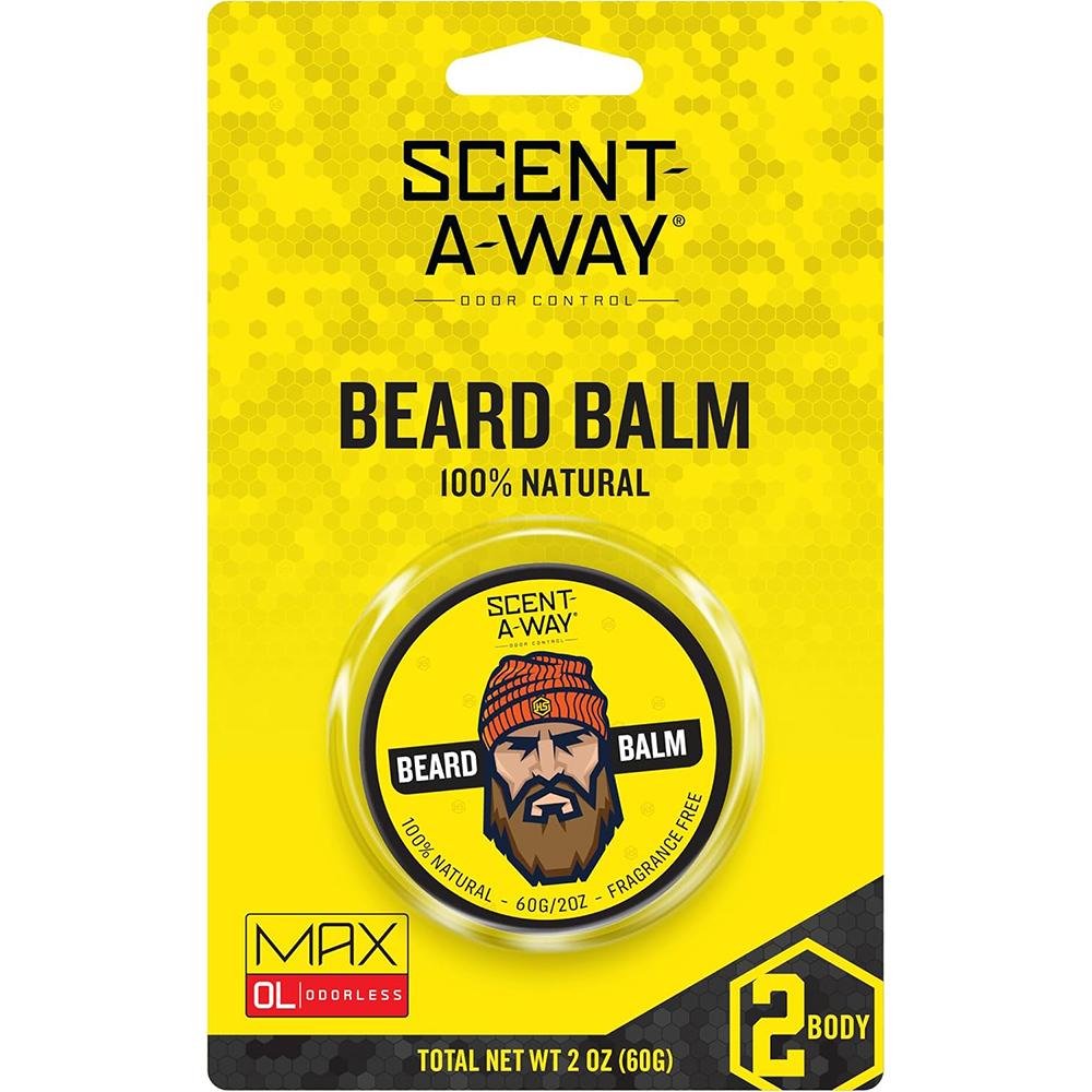 Hunters Specialties Scent-A-Way Beard Balm 2oz Odor Control - Hunters Specialties