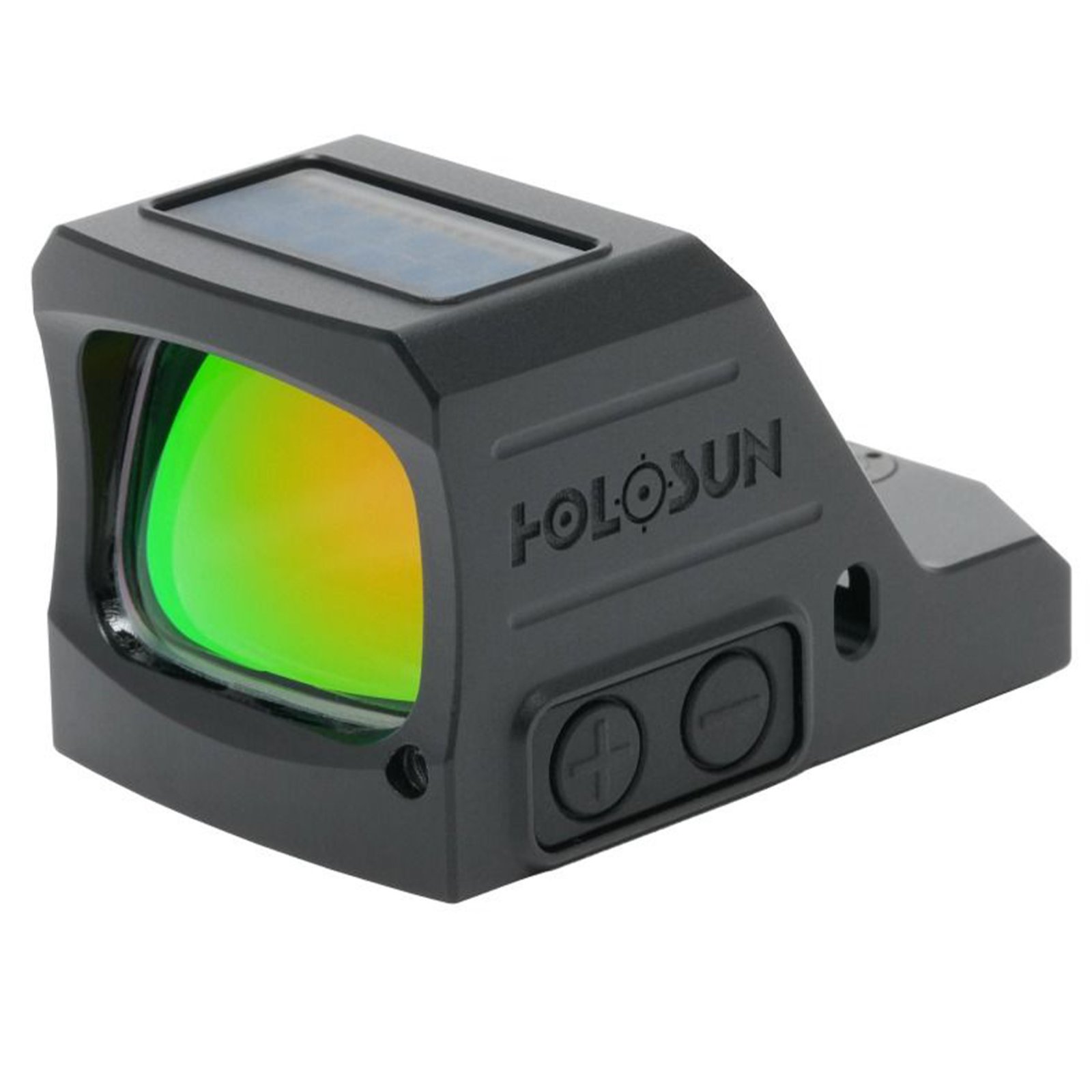 Holosun HS407CX3RD Red 2MOA Dot, 7075 Aluminum, Open, Solar Shake Awake, Pistol - Holosun