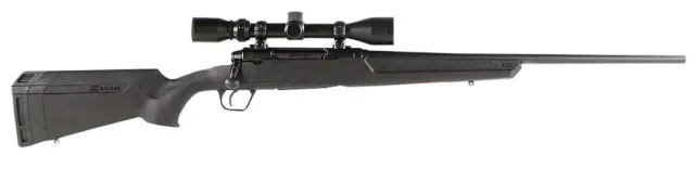 Buy Savage 32010 Axis XP 270 Win Rifle, 22" Barrel, 3-9x40 Scope, Black Stock online