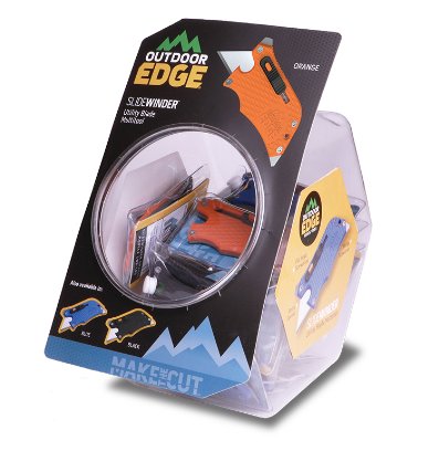 OUTDOOR EDGE SLIDEWINDER 18PC FISHBOWL RETAIL - Outdoor Edge
