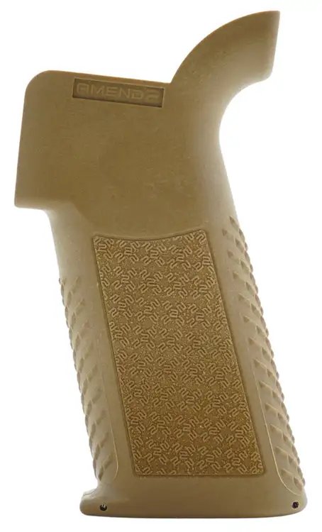 Amend2 Enhanced Pistol Grip Coyote Brown No Grip Screw Included - AMEND2