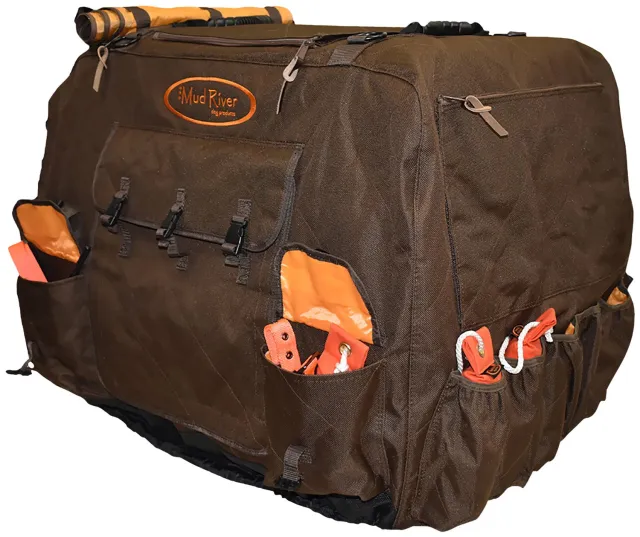 Mud River MRM1515 Dixie Insulated Kennel Cover Large Brown 36 in 26 in 26 i