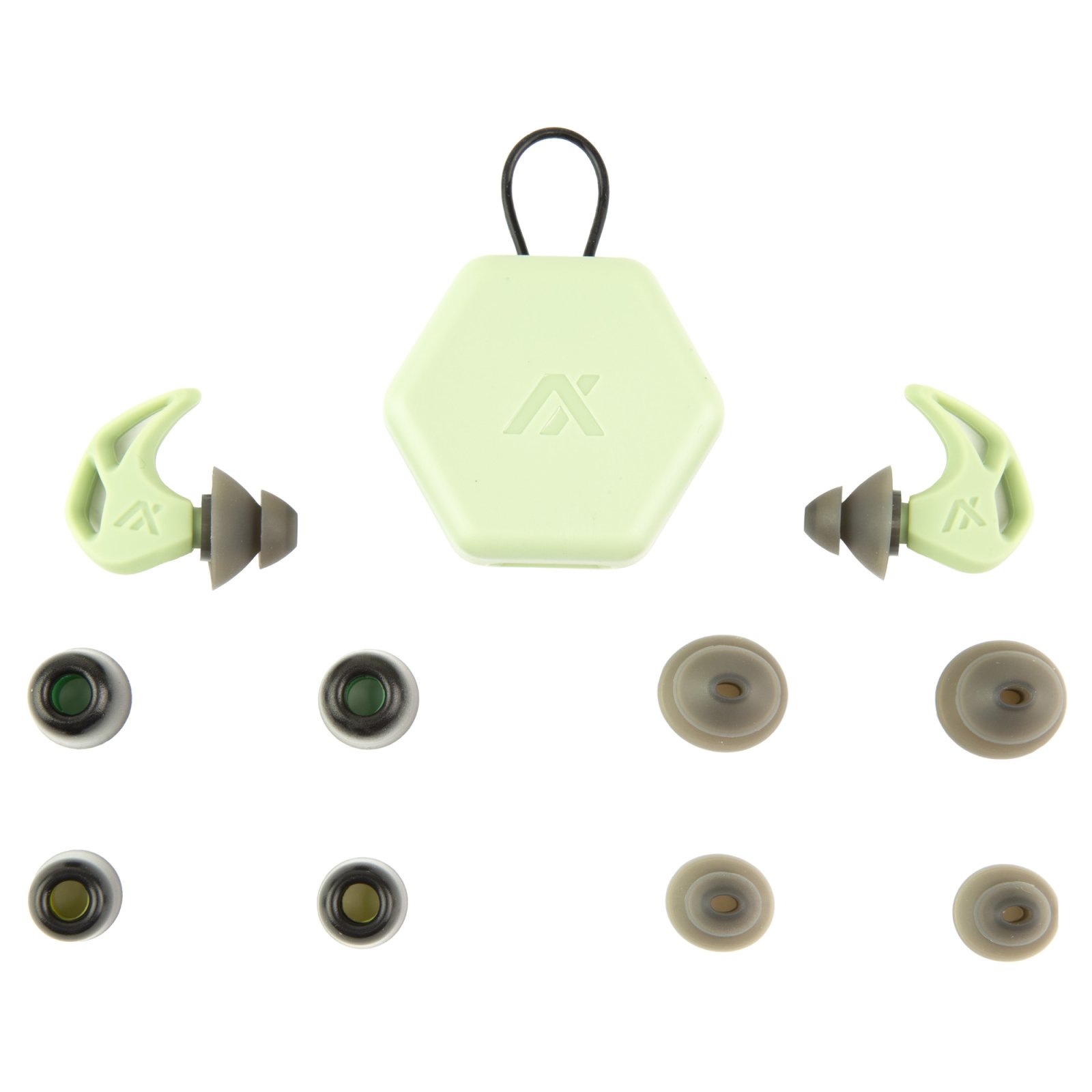Buy AXIL X20-GREEN Earplugs, Slate Green, 3 Silicon & 2 Foam Tips, Case online