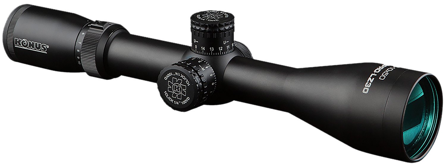 Konus 7181 LZ-30 2.5-10x50mm Rifle Scope Dual Illuminated 30/30 Reticle - Konus