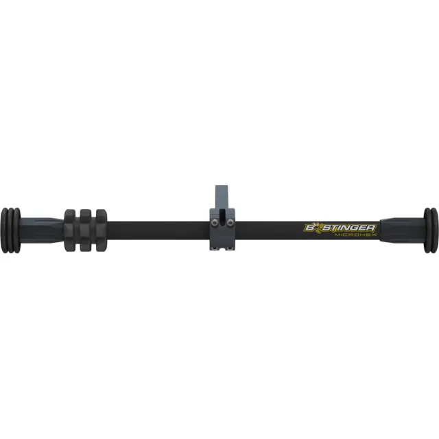 Bee Stinger MHXCS12MB MicroHex Counter Slide Stabilizer 12" Matte Black - Bee Stinger