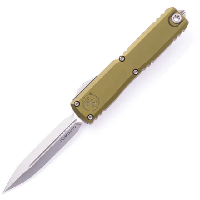 Microtech Ultratech Gen IV 3.55 In D/E Stonewash ODG Alu Handle - MICROTECH
