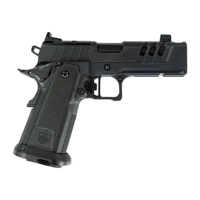 MILITARY ARMS CORPORATION MAC 9 DS Comp 9mm 4.25in 2x17rd Pistol (12500015) - SDS Imports - 45 ACP for sale at Iron and Lace