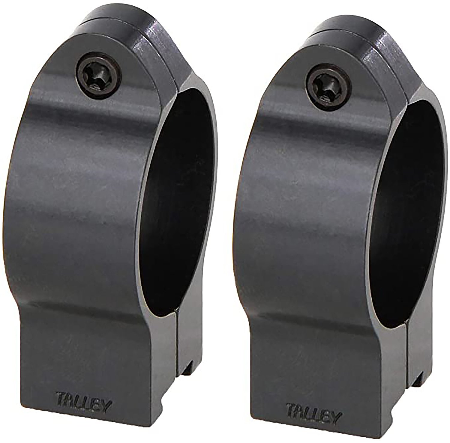 Talley 30CZRH 30mm Rings Black High Chromoly Steel 11mm Dovetail - Talley Manufacturing - 30MM